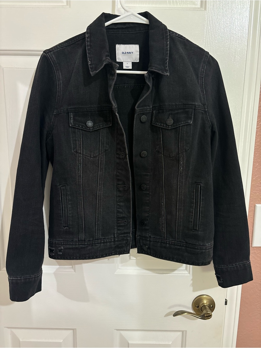 Old Navy Black Denim Jacket